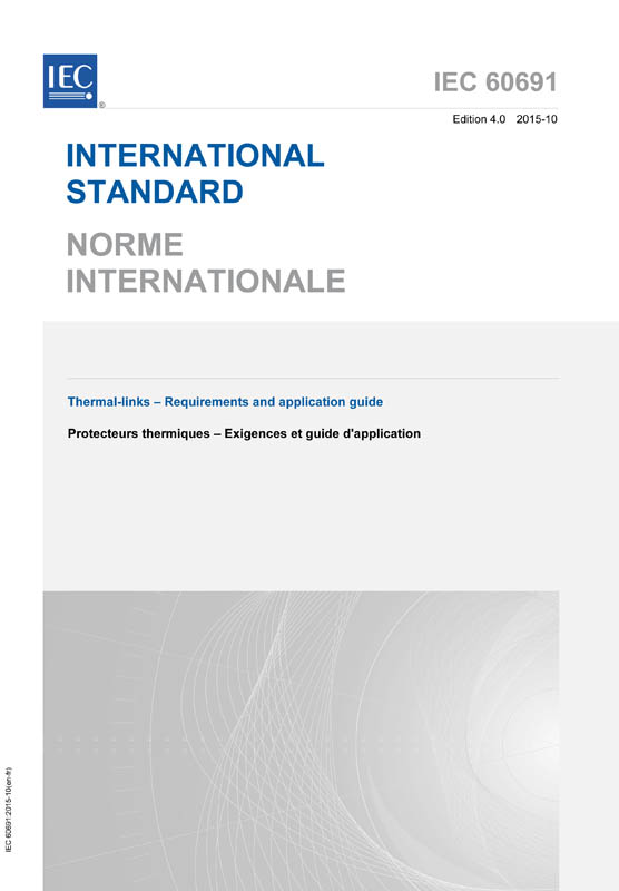 Cover IEC 60691:2015